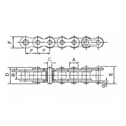 Łańcuch Claas 100-1 20a-1-347486382