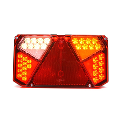 Lampa zespolona tylna prawa 7-funkcyjna 12/24V wodoodporna IP68 LED neon-347491495