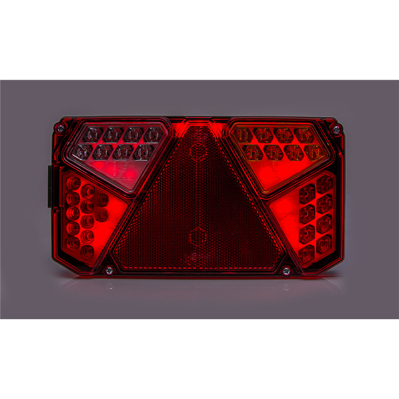 Lampa zespolona tylna prawa 7-funkcyjna 12/24V wodoodporna IP68 LED neon-347491497