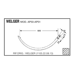Igła prasy WELGER AP50 , AP51-347488069