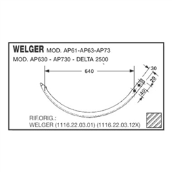 Igła prasy WELGER AP61,AP63,AP73,AP630, AP730,DELTA2500-347488070