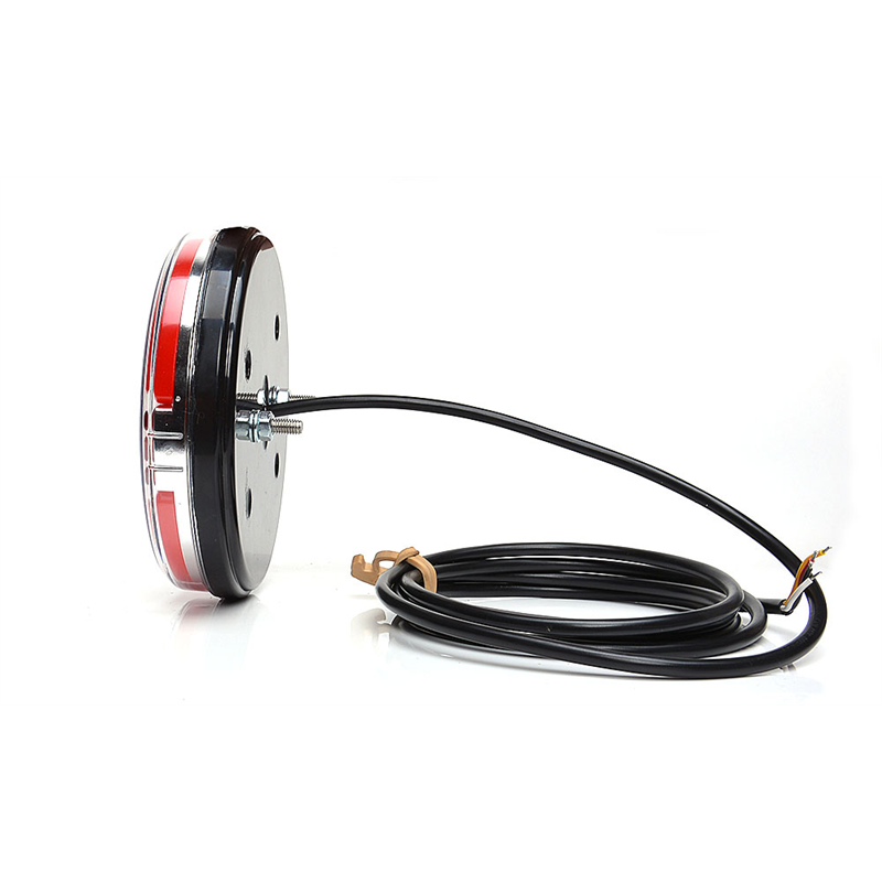 Lampa zespolona tylna W153DD z kondensatorem dynamicznym kierunkowskazem 12V/24V wodoodporna IP68 LED neon z przewodem-347495225