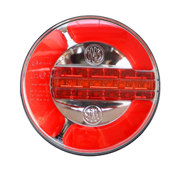 Lampa zespolona tylna W153DD z kondensatorem dynamicznym kierunkowskazem 12V/24V wodoodporna IP68 LED neon złącze bajonet-347492