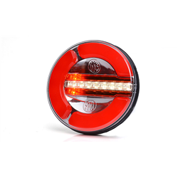 Lampa zespolona tylna okrągła W154 12V/24V wodoodporna IP68 LED neon z przewodem-347495227