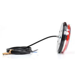 Lampa zespolona tylna okrągła W154 12V/24V wodoodporna IP68 LED neon z przewodem-347495228