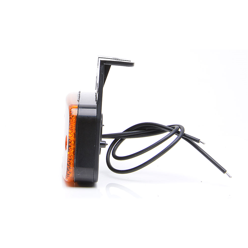 Lampa obrysowa pozycyjna boczna W157 12V/24V wodoodporna IP68 LED Pomarańczowa neon z przewodem-347495254