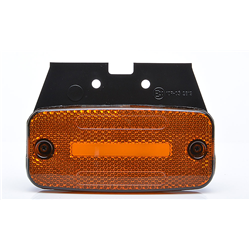 Lampa obrysowa pozycyjna boczna W157 12V/24V wodoodporna IP68 LED Pomarańczowa neon z przewodem-347495253