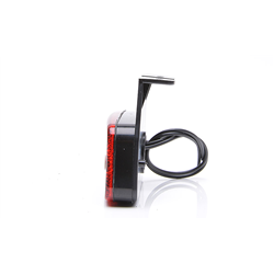 Lampa obrysowa pozycyjna boczna W157 12V/24V wodoodporna IP68 LED Czerwona neon z przewodem-347495262