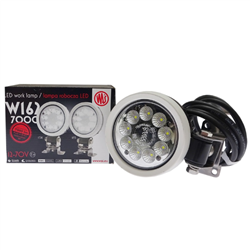 Lampa robocza 7000L rozproszone światło W162 12/70V aluminiowa wodoodporna IP68 9 - LED układ antyzakłuceniowy-347499918