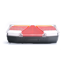 Lampa zespolona tylna naczepy TIR W170DDL 12-24V dynamiczny kierunek wodoodporna IP56 LED z przewodem lewa-347495204