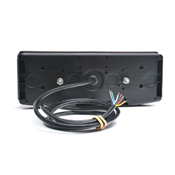 Lampa zespolona tylna naczepy TIR W171P 12-24V dynamiczny kierunek wodoodporna IP56 LED z przewodem prawa-347495199