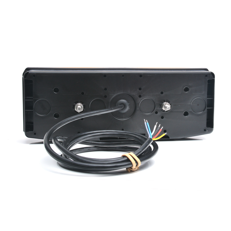 Lampa zespolona tylna naczepy TIR W171P 12-24V dynamiczny kierunek wodoodporna IP56 LED z przewodem prawa-347495199