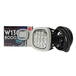 Lampa robocza 8000L rozproszone światło W162 12/70V aluminiowa wodoodporna IP68 9 - LED układ antyzakłuceniowy-347686428