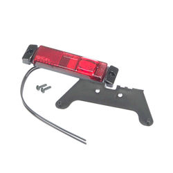 Lampa zespolona pozycyjna obrysowa tylna W45N 1 LED 12V/24V wodoodporna IP68 LED Czerwona z przewodem-347498709