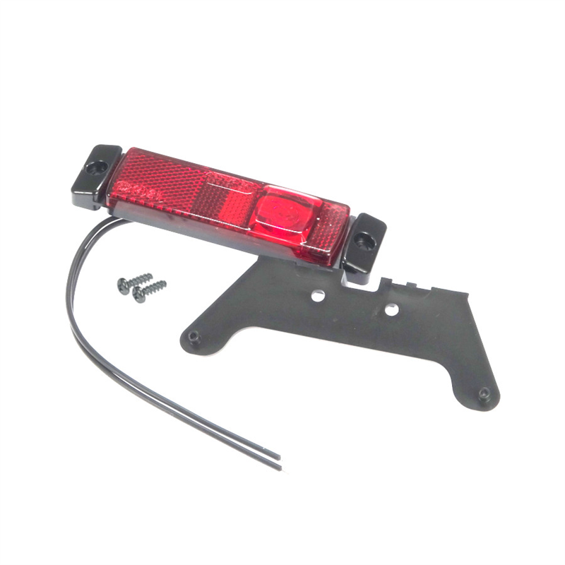 Lampa zespolona pozycyjna obrysowa tylna W45N 1 LED 12V/24V wodoodporna IP68 LED Czerwona z przewodem-347498709
