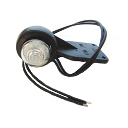 Lampa obrysowa przednio - tylna W23 12/24V wodoodporna IP 66/68 biała LED-347491811