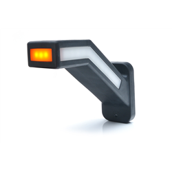 Lampa zespolona pozycyjna obrysówka przednio tylna LED 12/24V wodoodporna IP66/68-347495163