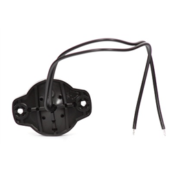 Lampa obrysowa przednia punktowa W24 12/24V wodoodporna IP 66/68 biała z przewodem LED-347491800