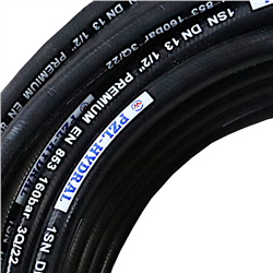 Wąż hydrauliczny do zakuwania DN12 1-oplotowy 160 Bar (sprzedawany po 50m) HYDRAL-347506783