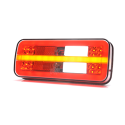 Lampa zespolona tylna W187 LED 12V/24V wodoodporna IP68 LED neon prawa z przewodem-347495137