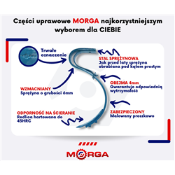 Ząb sprężynowy 25x8 przedni bez redliczki agregat uprawowy MORGA-347505598