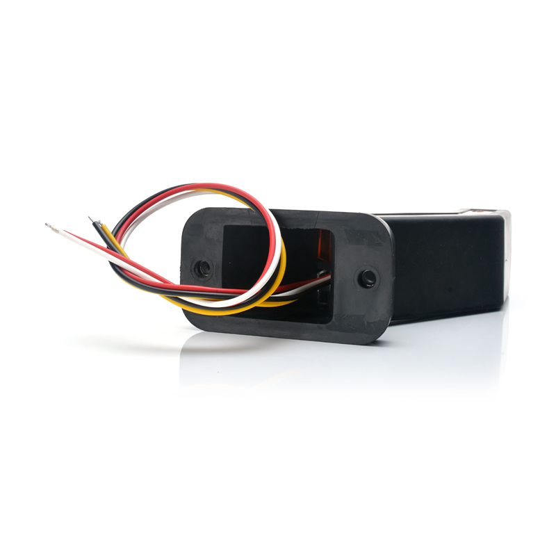 Lampa zespolona obrysowa kątowa trójstronna W168.8DD przednio - tylno - boczna LED 12V/24V wodoodporna IP66/68 światło stop neon