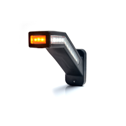 Lampa zespolona obrysowa kątowa trójstronna W168.8DD przednio - tylno - boczna LED 12V/24V wodoodporna IP66/68 światło stop neon