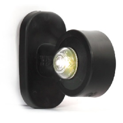 Lampa obrysowa przednio - tylna W189N 12/24V Biało - Czerwona wodoodporna IP66/68 prawa LED-347491789