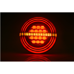 Lampa zespolona tylna okrągła W191 LED 12V/24V wodoodporna IP66/68 uniwersalna prawa, lewa neon-347495107
