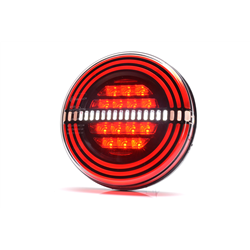 Lampa zespolona tylna okrągła W192 LED 12V/24V wodoodporna IP66/68 uniwersalna prawa, lewa neon-347495100