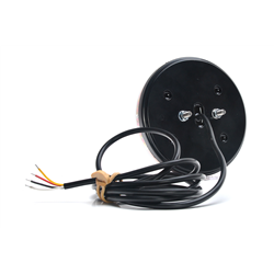 Lampa zespolona tylna okrągła W191DD LED 12V/24V wodoodporna IP66/68 uniwersalna prawa, lewa neon kierunek pływający-347495095