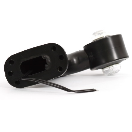 Lampa obrysowa przednio - tylna W21.5 12/24V Biało - Czerwona LED 12V/24V wodoodporna IP66/68 lewa-347491806
