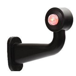 Lampa obrysowa kątowa przednio - tylna W21.5 12/24V biało - czerwona 12V/24V wodoodporna IP66/68 prawa LED-347491807