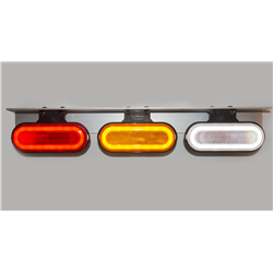 Lampa obrysowa pozycyjna boczna elipsa W198 12V/24V LED 12V/24V wodoodporna IP66/68 pomarańczowa neon-347495267
