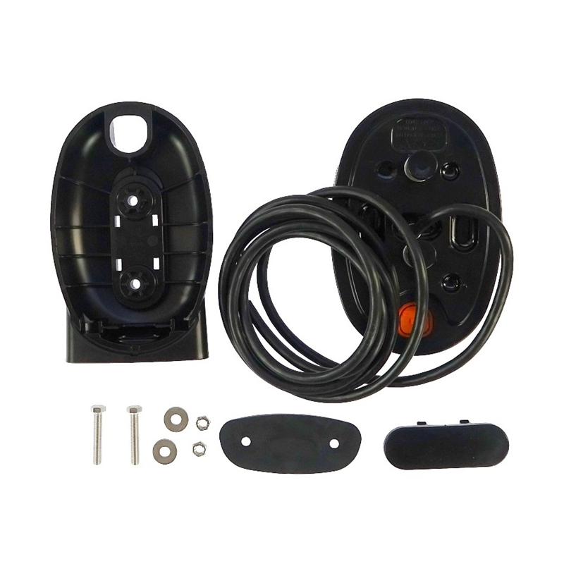 Lampa zespolona przednia elipsa W206DD uniwersalna prawa - lewa LED 12V/24V wodoodporna IP66/68 neon kierunek pływający-34750104