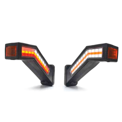 Lampa zespolona obrysowa 8-funkcyjna W168.9DD stop, kierunek LED 12/24V wodoodporna lewa-347496493