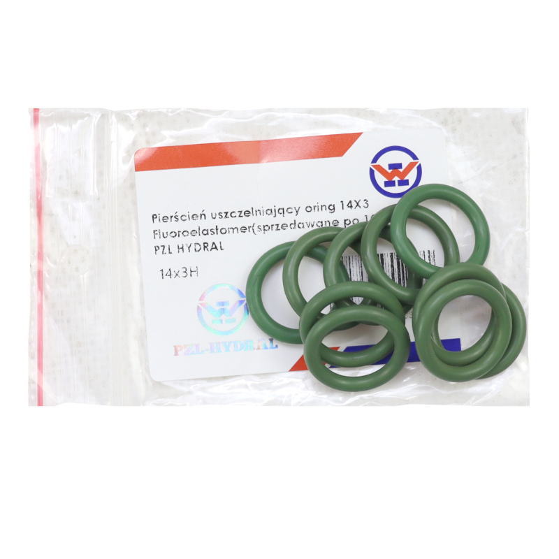 Pierścień uszczelniający O-ring 14x3 oring Fluoroelastomer Viton PZL HYDRAL (sprzedawane po 10 szt - cena za szt )-347517129