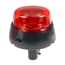 Lampa ostrzegawcza LED 12-24V błyskowa kogut IP6 mocowanie na trzpień WAŚ-347909444