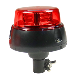 Lampa ostrzegawcza LED 12-24V błyskowa kogut IP6 mocowanie na trzpień WAŚ-347912071