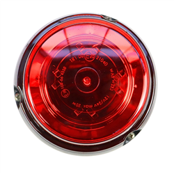 Lampa ostrzegawcza LED 12-24V błyskowa kogut IP6 mocowanie na trzpień WAŚ-347912072