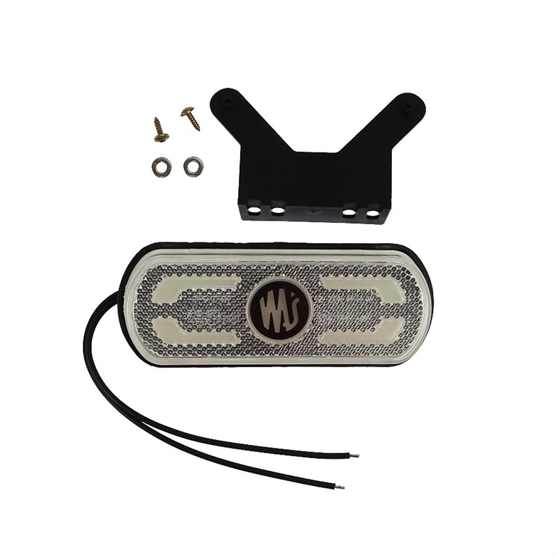 Lampa zespolona obrysowa pozycyjna i kierunku jazdy W240 12V/24V LED z funkcją rzucania światła na podłoże obrys pojazdu wodoodp