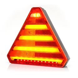 Lampa zespolona tylna 6-funkcyjna W244 12V/24V LED wodoodporna bez oświetlenia tablicy rejestracyjnej z przewodem neon-347502023