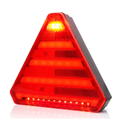 Lampa zespolona tylna 6-funkcyjna W244 12V/24V LED wodoodporna bez oświetlenia tablicy rejestracyjnej z przewodem neon-347502024