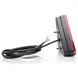 Lampa zespolona tylna 6-funkcyjna W244 12V/24V LED wodoodporna bez oświetlenia tablicy rejestracyjnej z przewodem neon-347502026