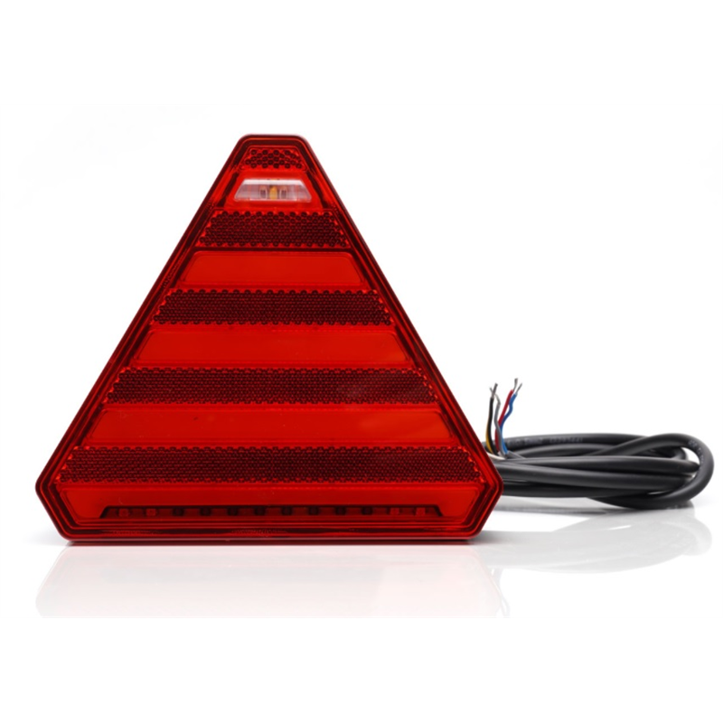 Lampa zespolona tylna 7-funkcyjna lewa W245 12V/24V LED wodoodporna z oświetleniem tablicy rejestracyjnej z przewodem neon-34750