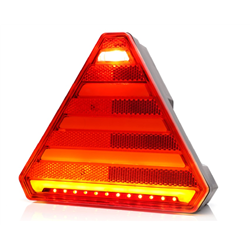 Lampa zespolona tylna 7-funkcyjna prawa W245 12V/24V LED wodoodporna z oświetleniem tablicy rejestracyjnej z przewodem neon-3475