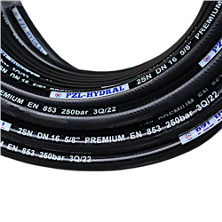Wąż hydrauliczny do zakuwania DN16 2-oplotowy 250 Bar (sprzedawany po 50m) HYDRAL-347506820