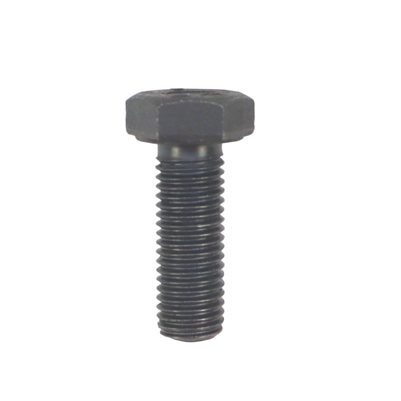 Śruba z łbem 6-kątnym pełny gwint 5/16" x 7/8" UNF DIN961 ocynk 0746255 - śruba regulacji sprzęgła MF II stopień-347914723