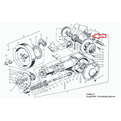 Koło łańcuchowe Z-13 prasy kostkującej Z-224 Sipma 522304510/0-347483160
