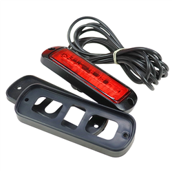Lampa ostrzegawcza LED 12-24V błyskowa IP6 2065E WAŚ-347910229